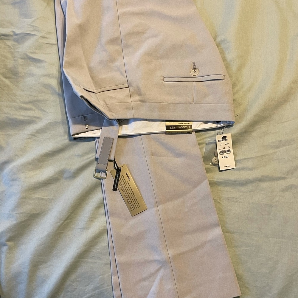 Express ‘Columnist’ 6R light grey